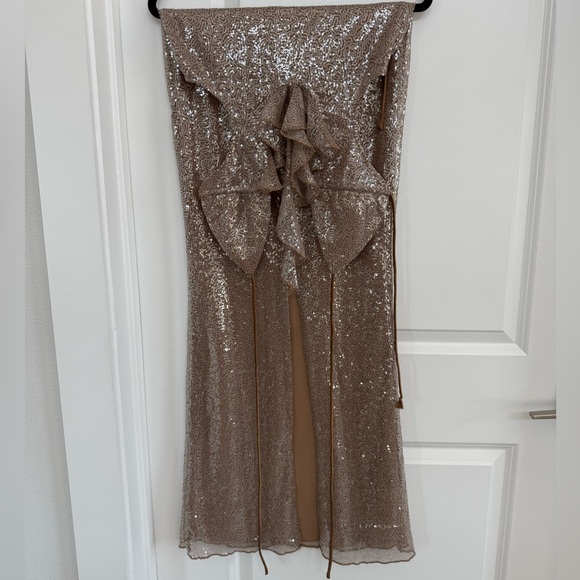 Outcast Sequin Ruffle Dress - Picture 4 of 8